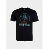 CAMISETA NEGRA PALMERA