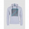 SUDADERA GRIS Y VERDE